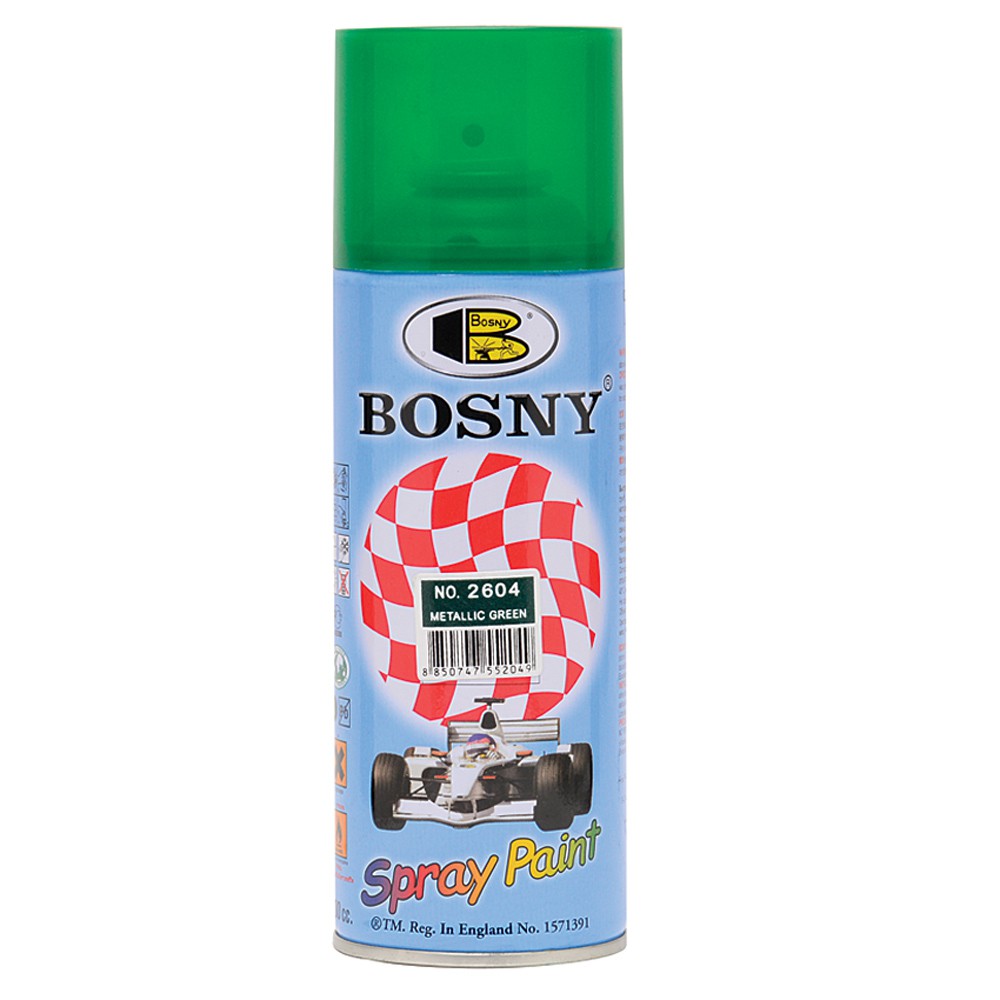 Bosny No. 2604 Metallic Green Metallic Spray Paint Shopee Philippines