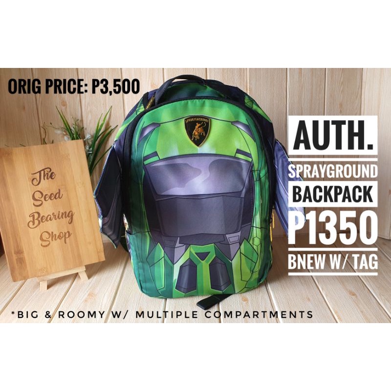 Bnew Auth. Sprayground Backpack Shopee Philippines