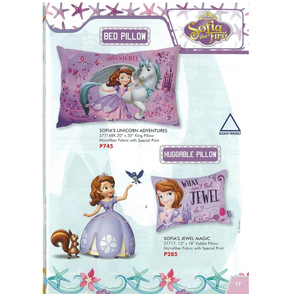 disney sofia the first pillow