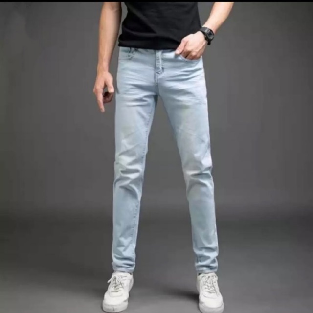 Acid Wash Skinny Jeans for men *7559 | Shopee Philippines
