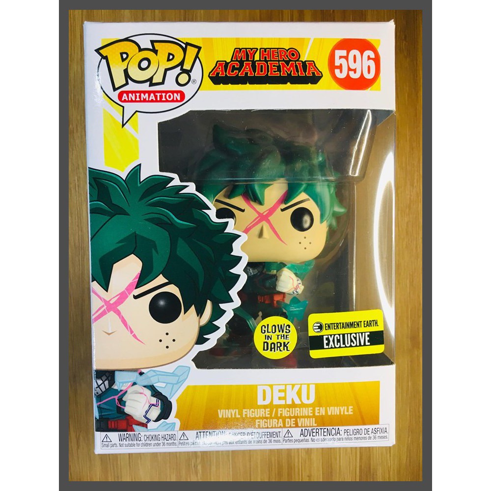 glow in the dark deku funko pop