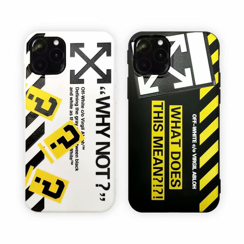 Off White Matte Soft Case Cover Iphone X Xs Xr Xsmax 7 7p 12 12promax 11 11promax Se Candy Tpu Shockproof Case Shopee Philippines