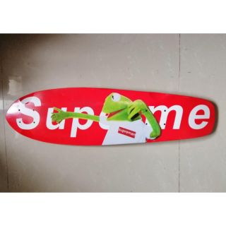 Skateboard Authentic Supreme Kermit The Frog Fish Tail Deck