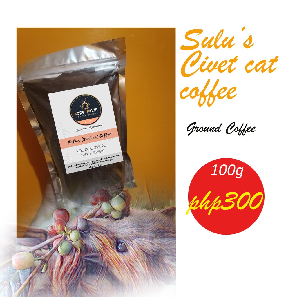 CIVET CAT GROUND COFFEE Shopee Philippines