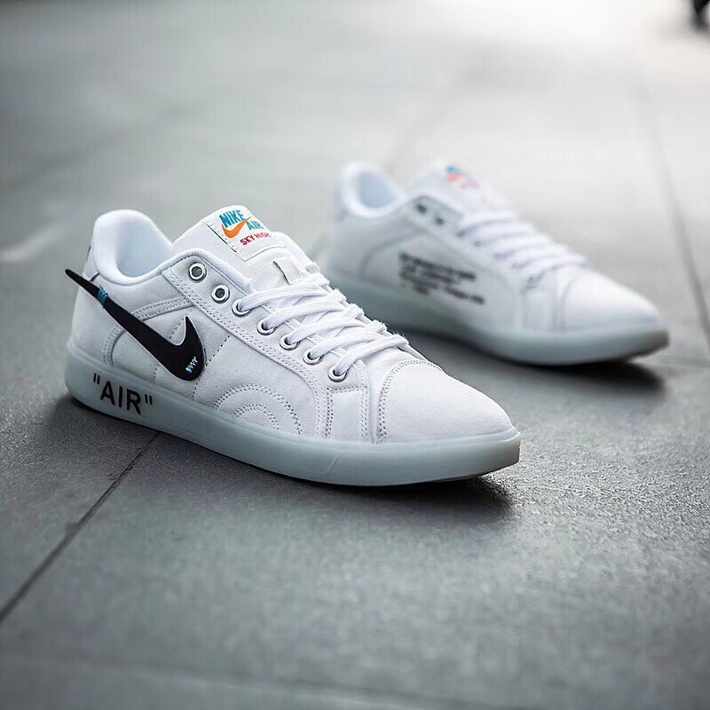 nike white canvas