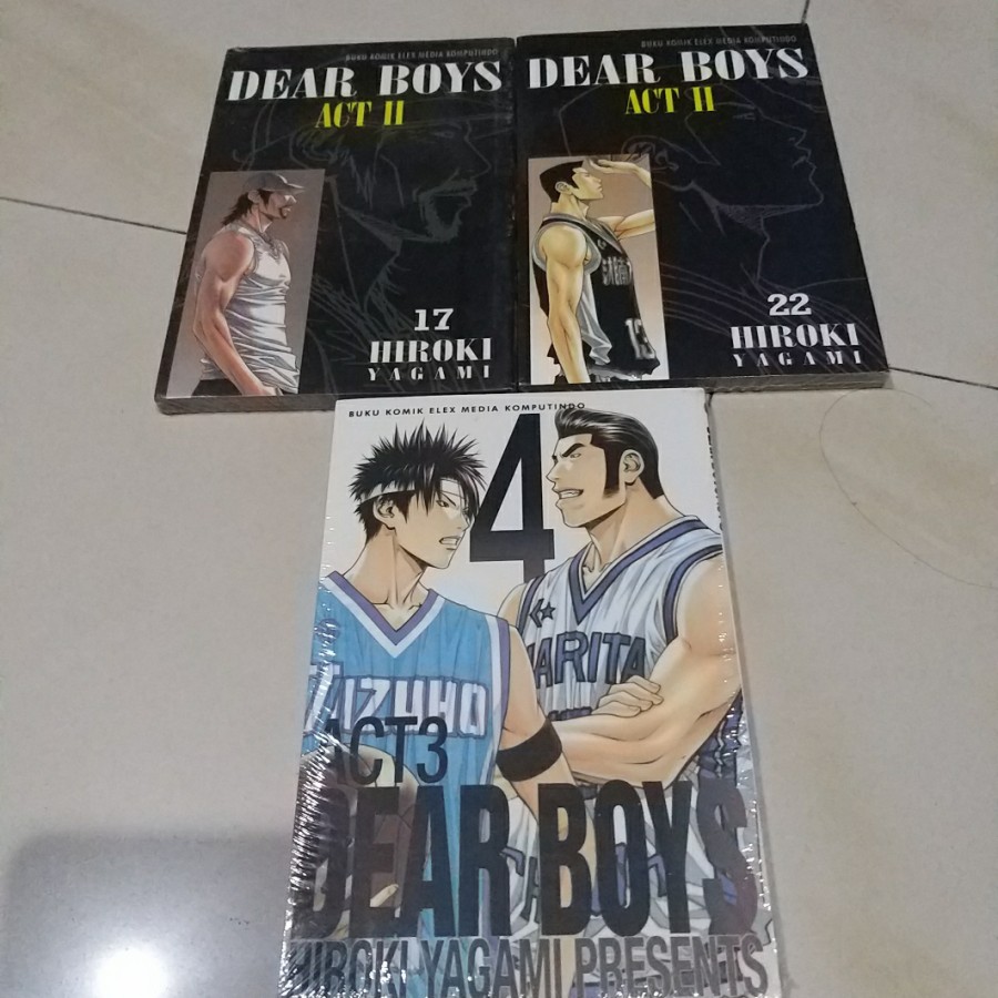 New Comics Dear Boys Act 2 And Act 3 Remove Shopee Philippines