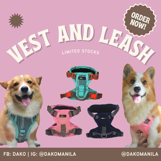 DAKO Pet Vest with Leash | Dog Vest with Leash or Cat Vest with Leash | Dog Vest or Cat Vest #1