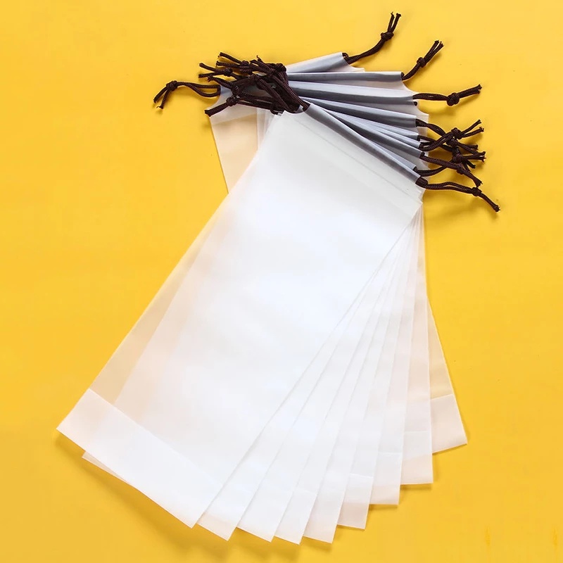 1pcs Matte Transparent Eva Umbrella Bag transparent Plastic Storage Reusable Portable Waterproof