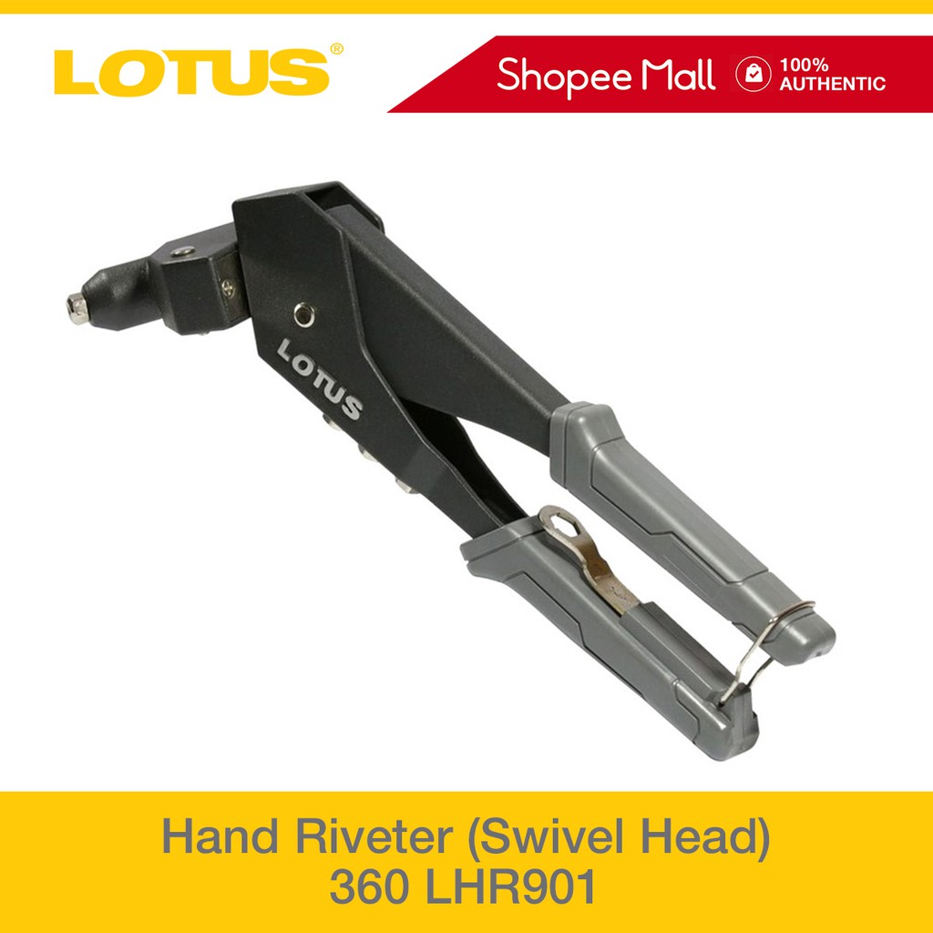 Lotus Hand Riveter (swivel head) 360 