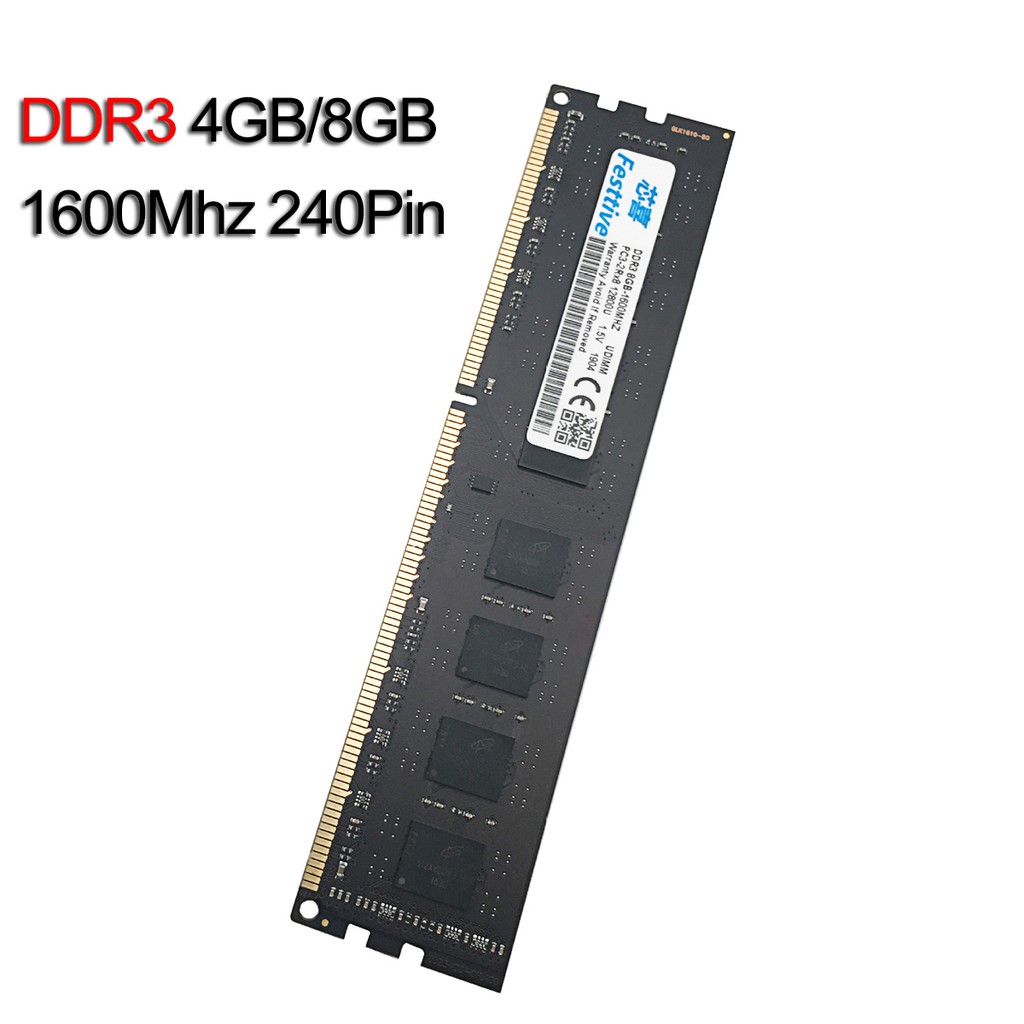 DDR3 4GB/8GB 1600Mhz 240Pin RAM Computer Memory Card Stick for Desktop PC  Computer | Shopee Philippines