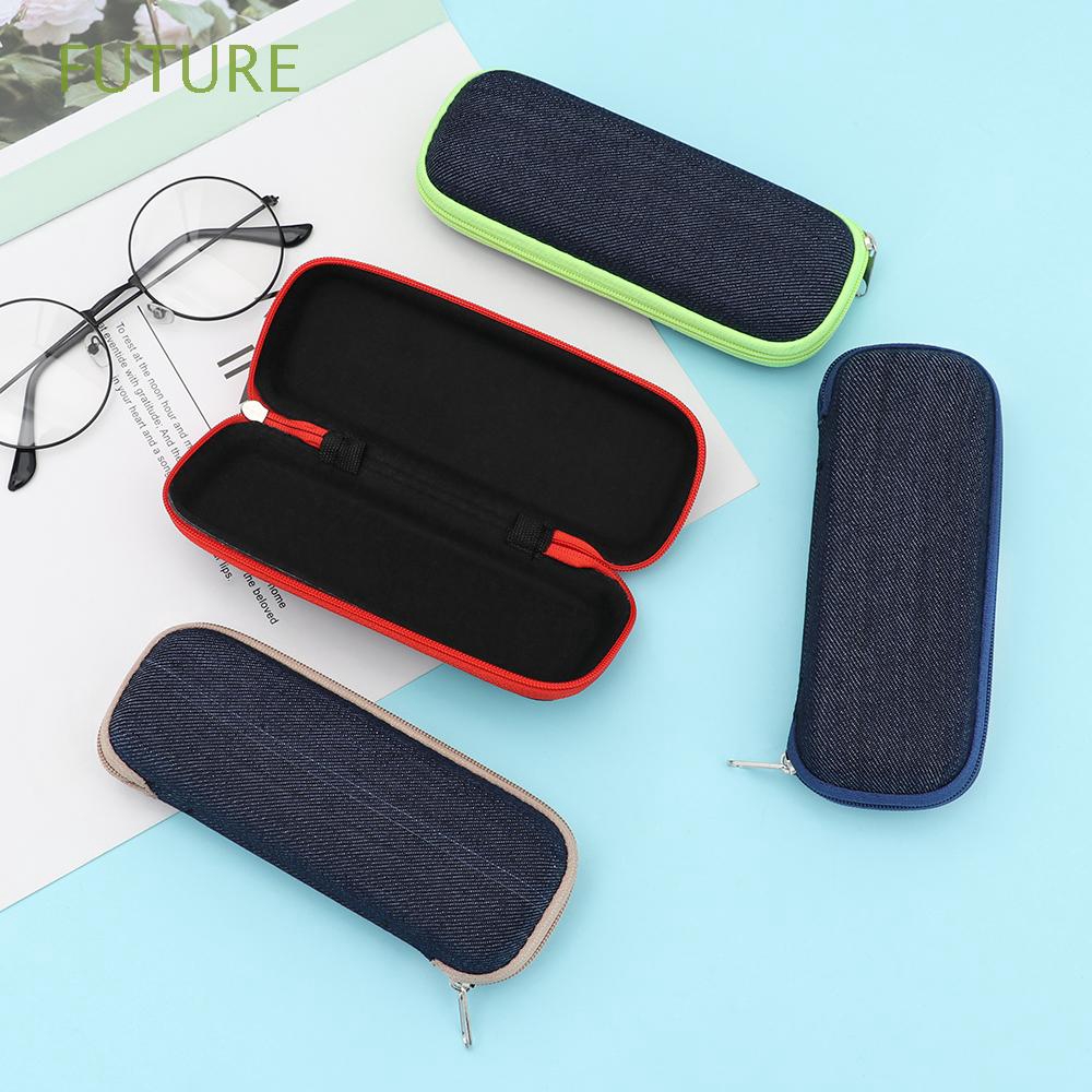 Cute Snoopy Hard Shell Glasses Eyeglass Case Box PU Leather Protector Cover
