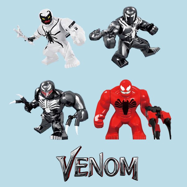 Lego Like Marvel Venom Space Knight Set 4 Figures Shopee Philippines