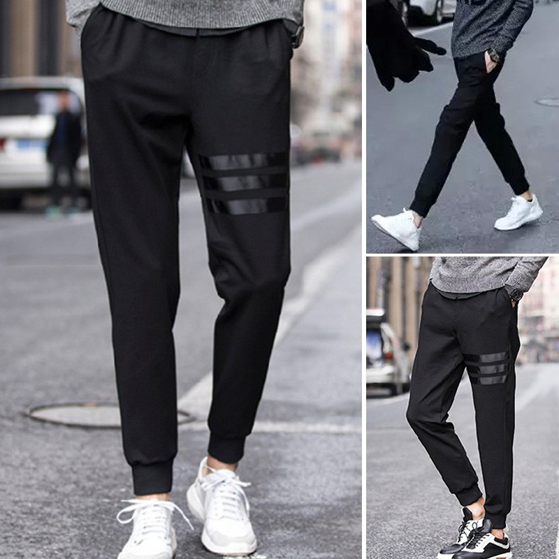 slim fit gym pants