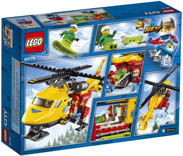 ambulance helicopter lego