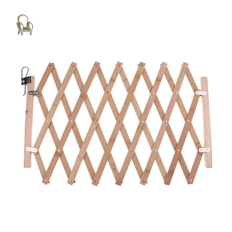 wooden accordion baby gate