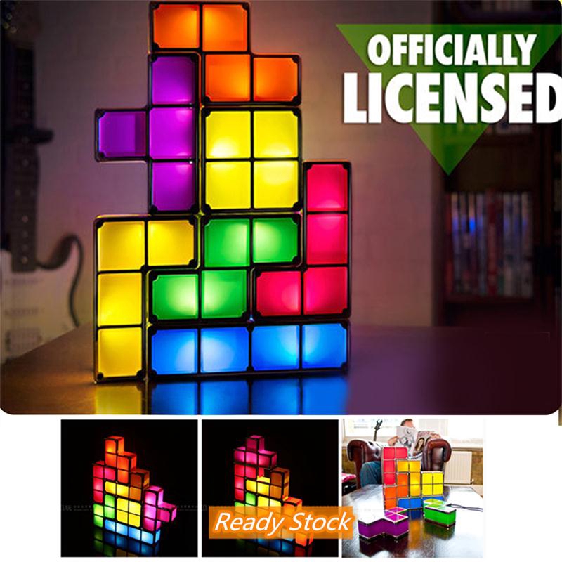 tetris led lamp