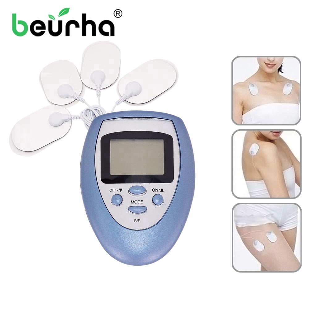 Electroe 10 Machine Pads Digital for Pain Relief Pulse body neck back