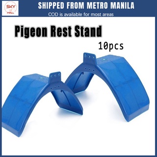 10PCS Pigeon Rest Stand Pigeon Stand Frame Roost Bird Equipment