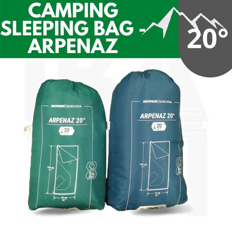 Decathlon Camping Sleeping Bag 20 Deg Shopee Philippines