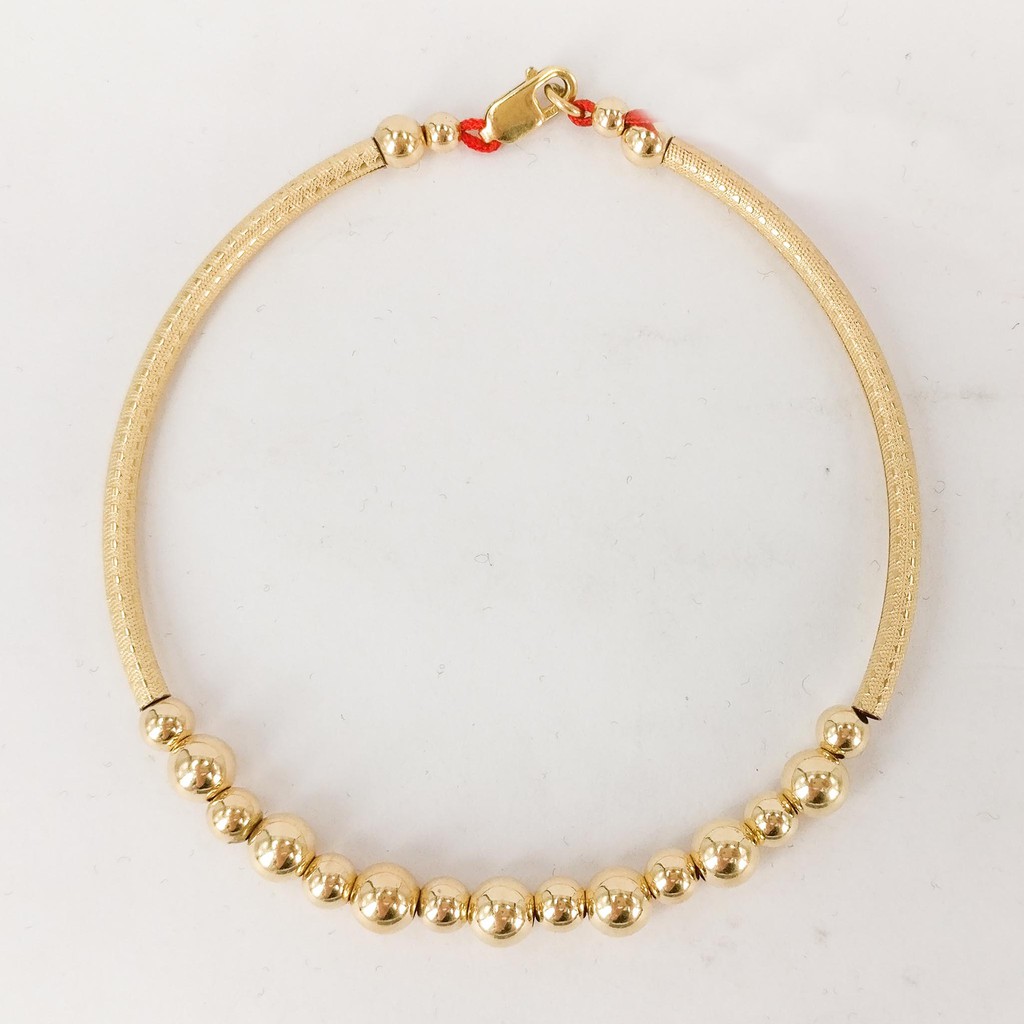 COD PREMIUM Authentic 10k Gold Lucky Charm Bracelet Shopee Philippines
