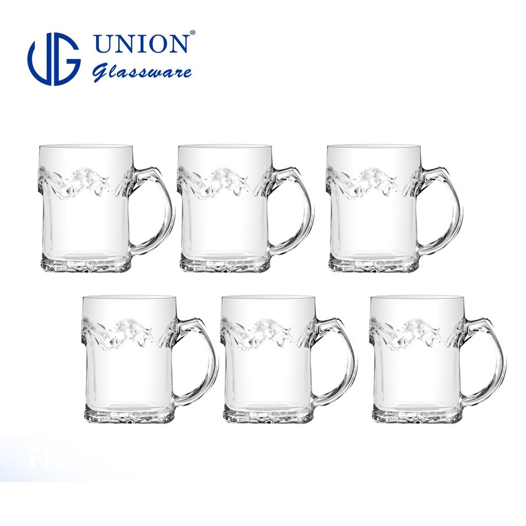 12 oz glass mugs