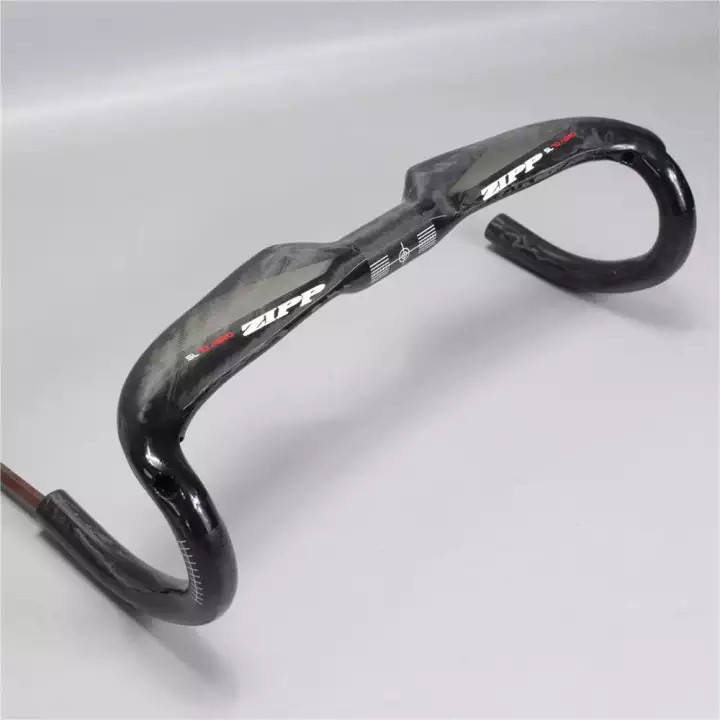 on hand ZIPP SL70 full Carbon fiber road bike break wind handlebar