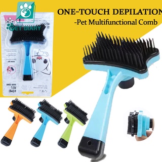 Dog Cat Hair Removal Comb Brush Plastic Pet Grooming Products Brushes Accessories Cleaning Combs
