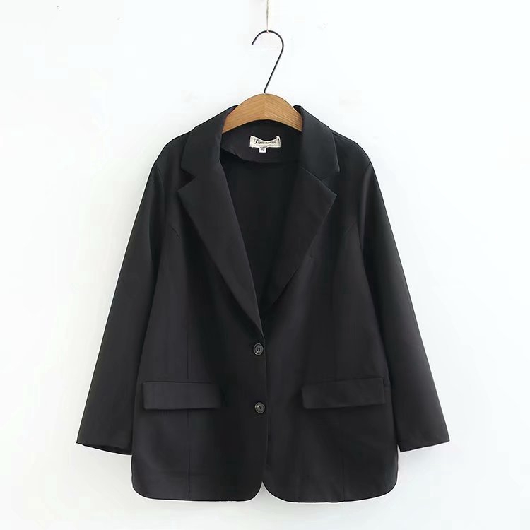 black work coat womens