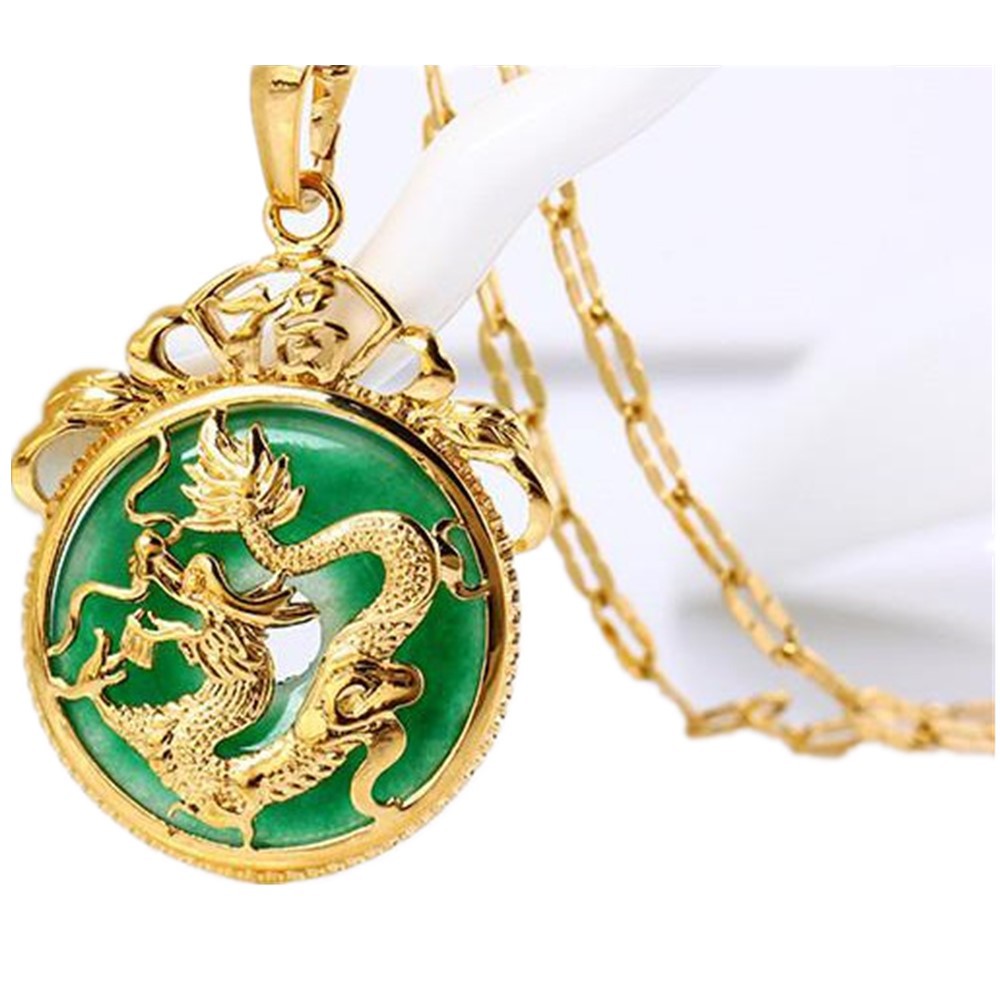 Jade Dragon Phoenix Pendant Meaning