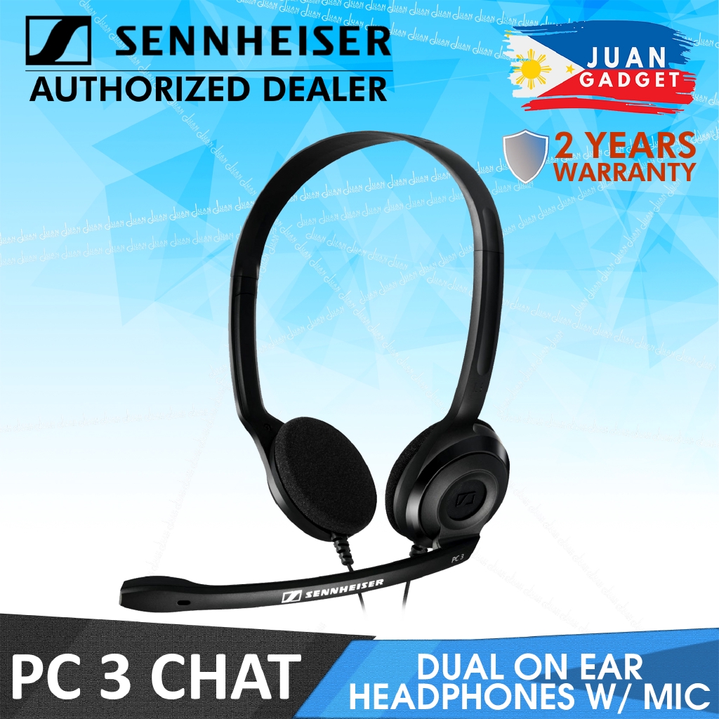 Hvad angår folk Modernisere virksomhed Sennheiser PC 3 Chat On-Ear Headphone with Mic | Shopee Philippines