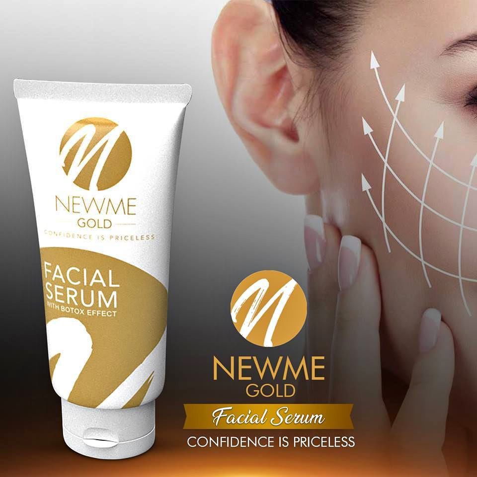 newme gold facial serum