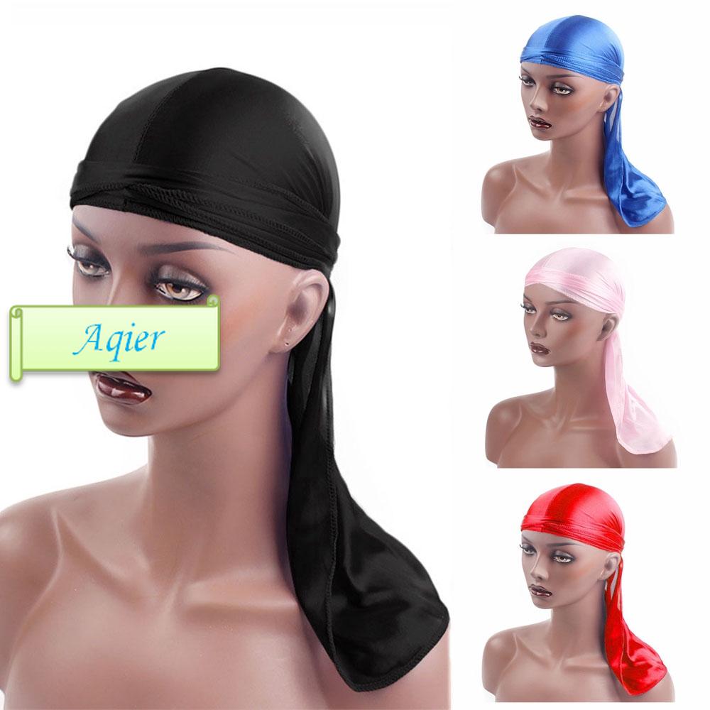 Durag Mimetici Premium Mimetici Militari Da Uomo Con Tono Hip-Hop Colorato A 360 Gradi Con Cappuccio A Coda Lunga - Foto 6