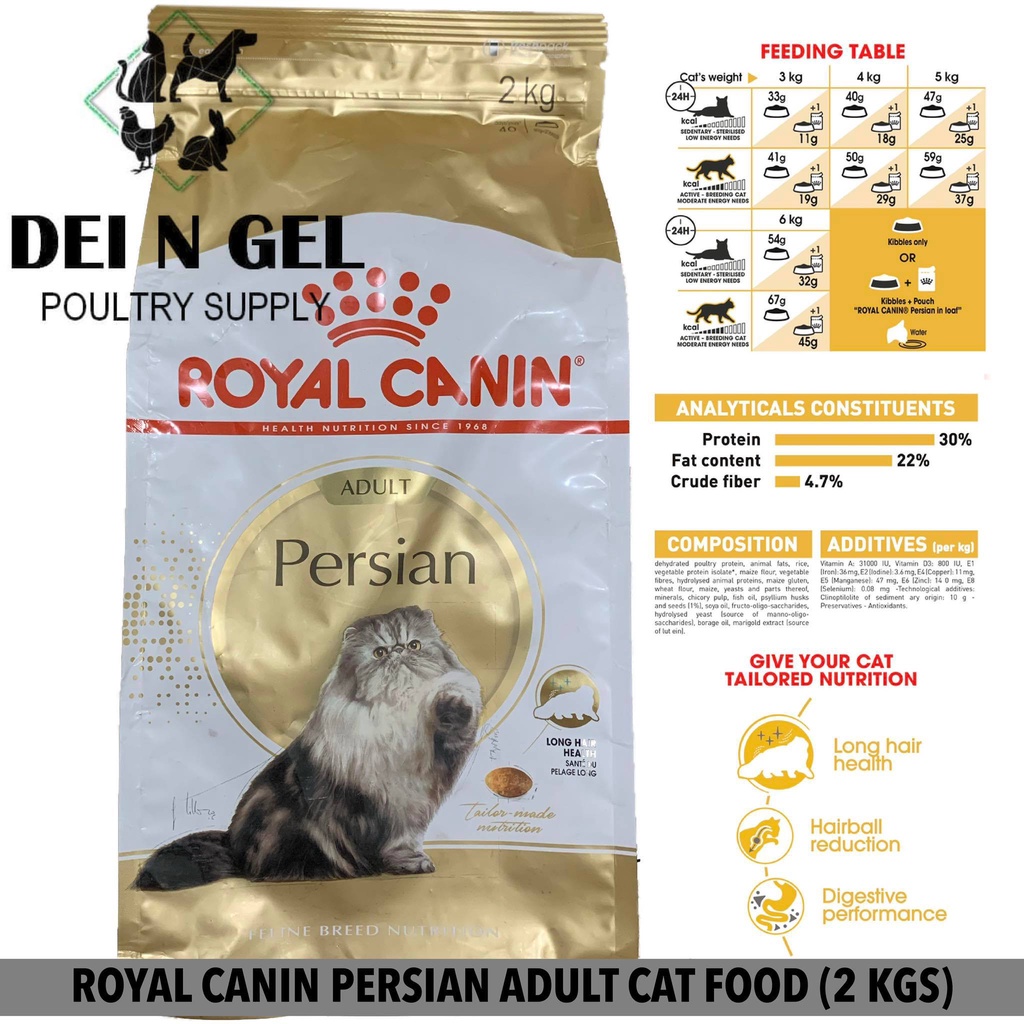ROYAL CANIN PERSIAN ADULT CAT FOOD (2 KG PACK) Shopee Philippines