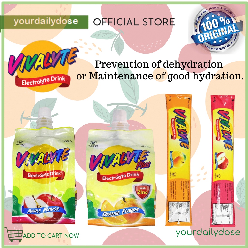 On hand Vivalyte Electrolyte Drink ! Ready to drink & Powder Apple ...