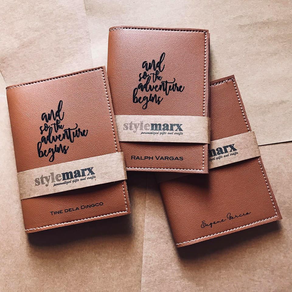 Personalized Leather Passport Holder Shopee Philippines