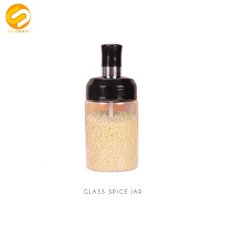 Glass Spice Jar Glass Seasoning Jar seasoning Bottle kitchen Dispensers