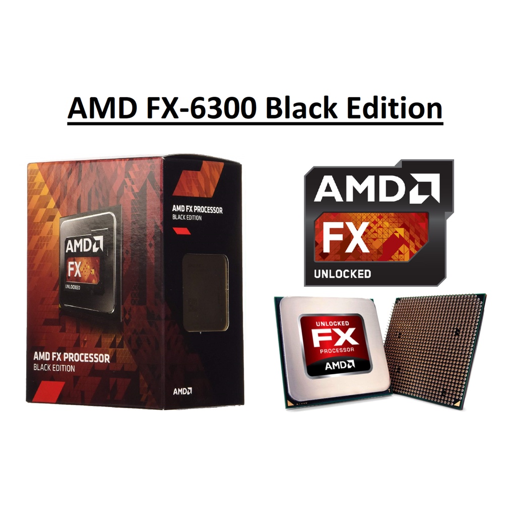 Cpu Processor Cpu Amd Fx 6300 Black Edition Hexa Core Processor 3 5 4 1 Ghz Socket Am3 95w Cpu Processor Desktop Processor 2 161