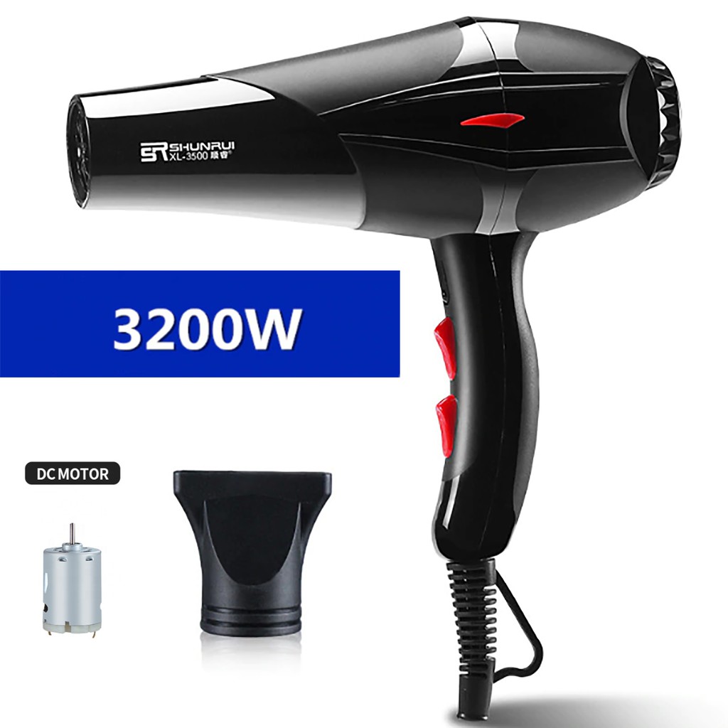 Shunrui Hair Dryer Hair Blower Electric Hair Dryers Blue Anion Drying  Machine | Shopee Philippines