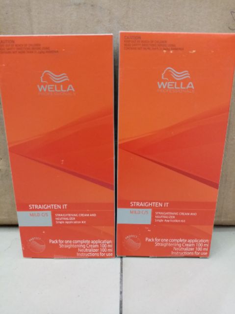 wella rebonding kit