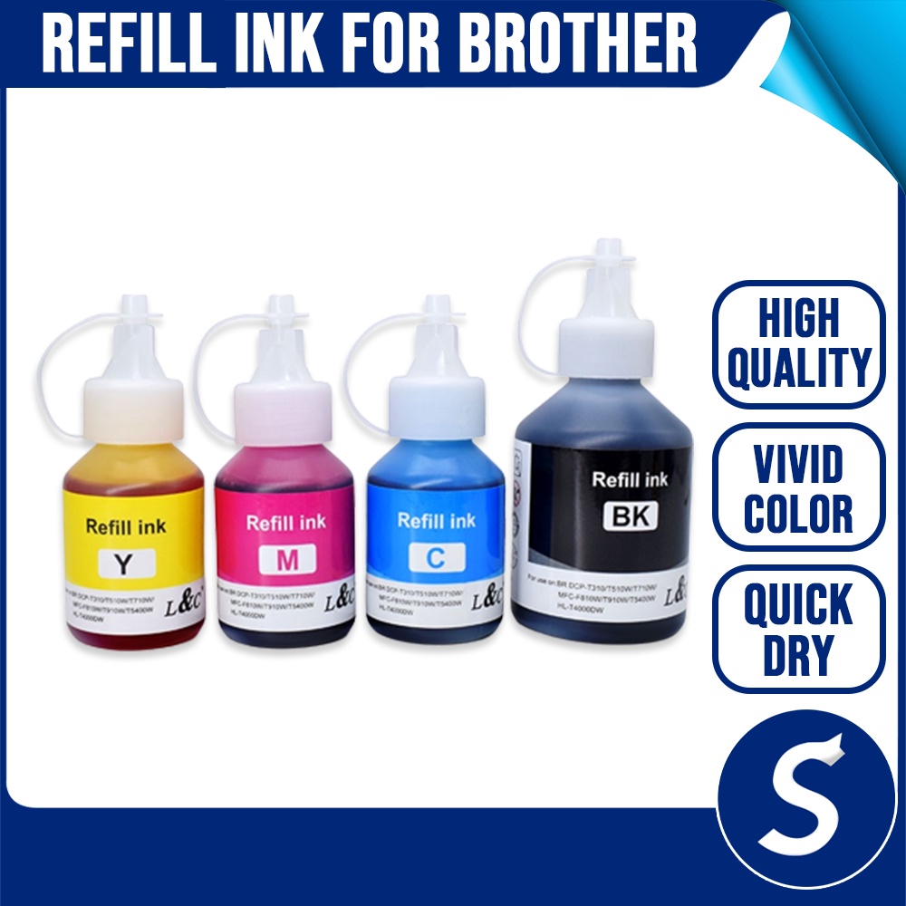 Btd60 Bt6000 Bt5000 Compatible Brother Refill Ink For Dcp-t310 Dcp 