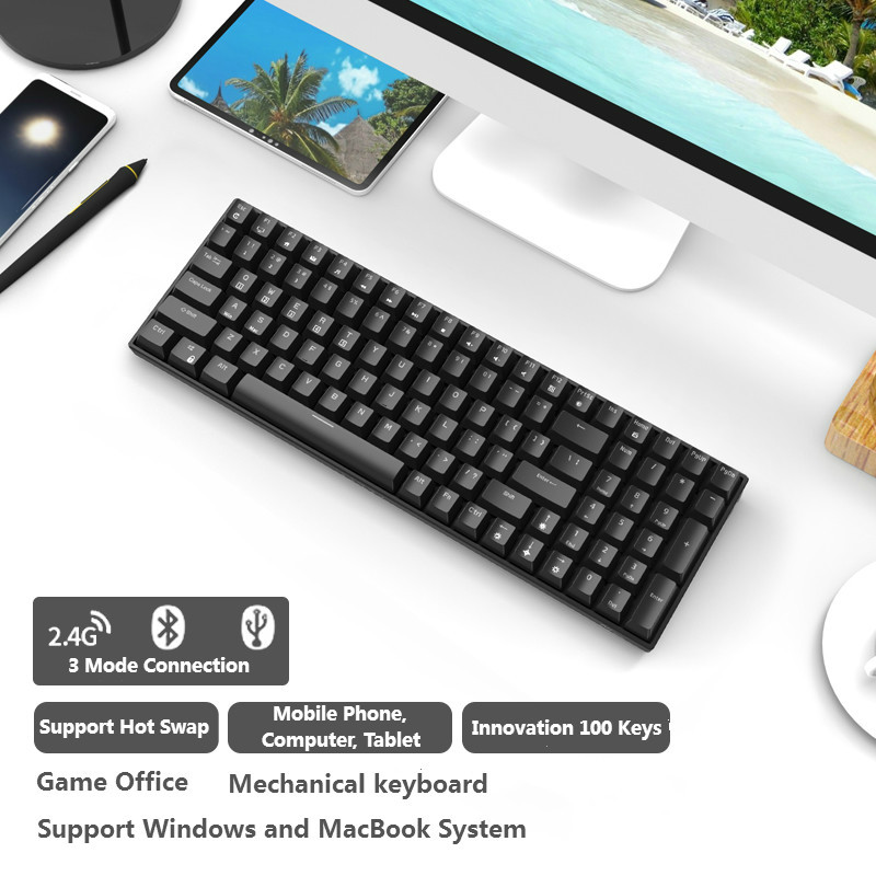 RK860 New Mechanical Game Keyboard Supports Hot swap in Bluetooth ...