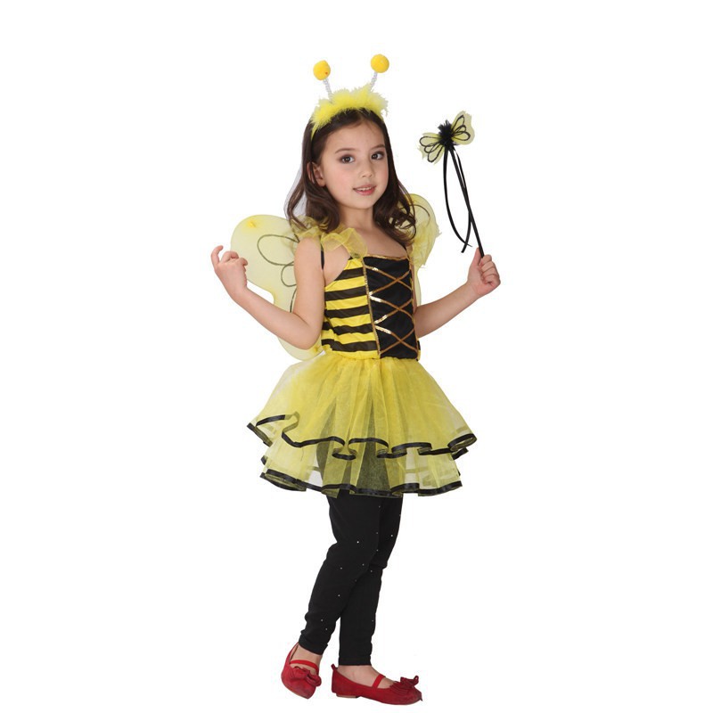honey bee dress for baby girl