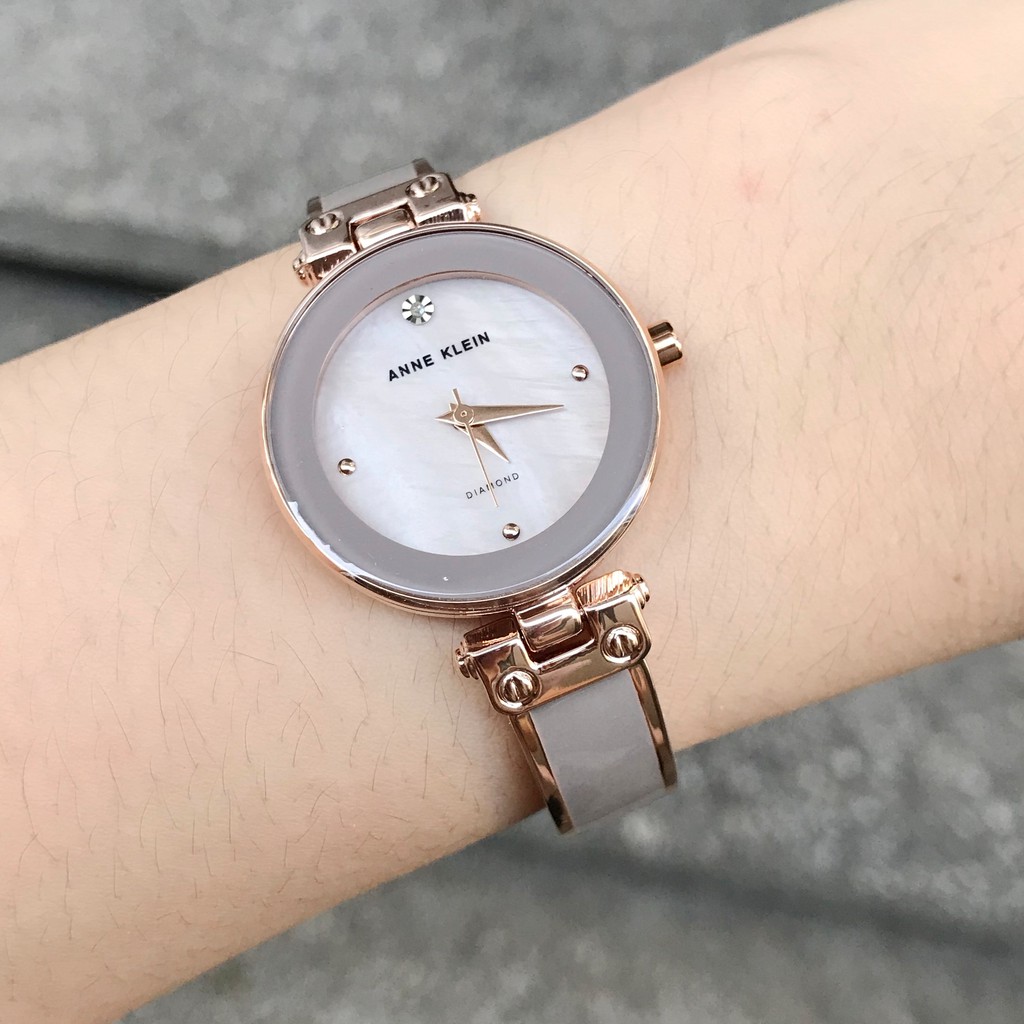 anne klein grey watch