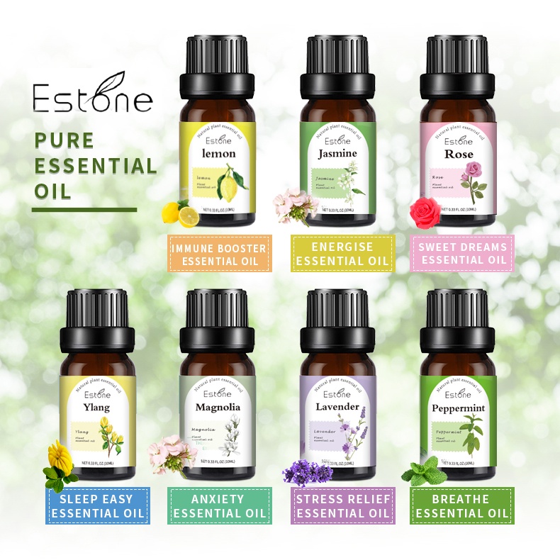 Estone Pure Ml Essential Oil For Aromatherapy Diffuser