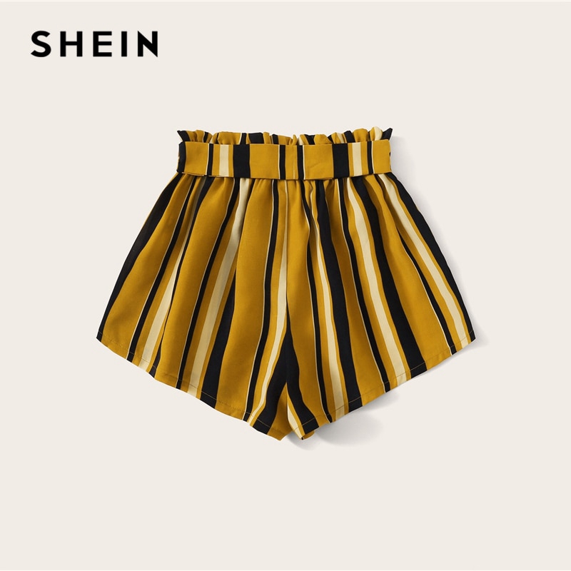 shein paperbag shorts
