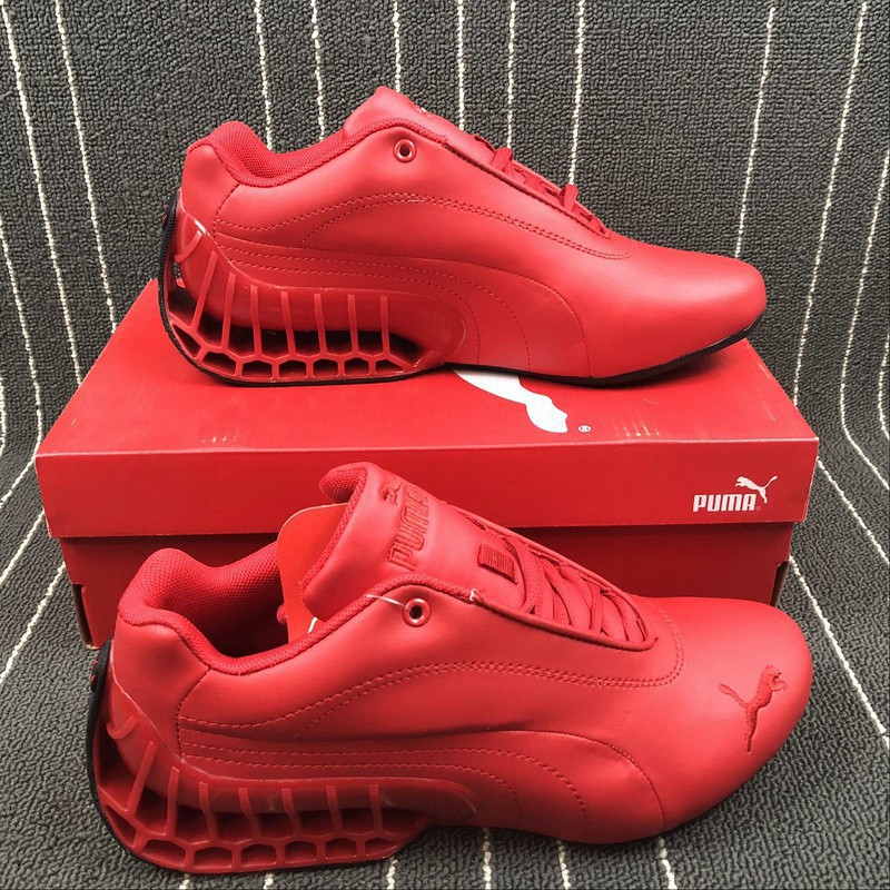 red leather running shoes 356158-05 
