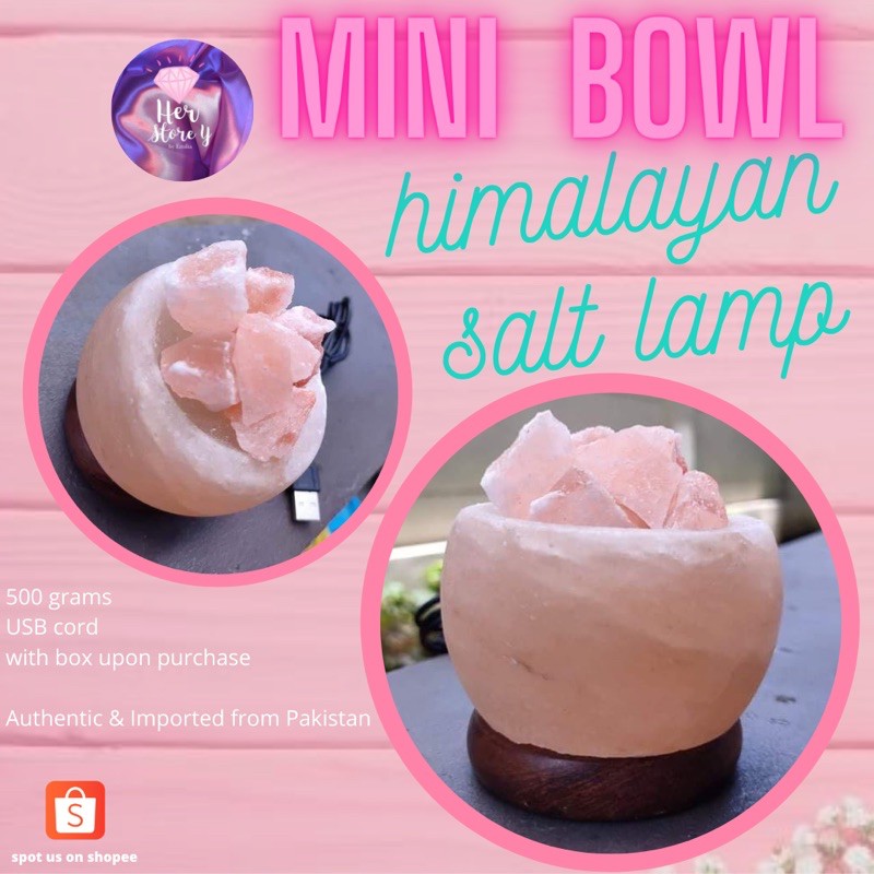 mini salt lamp for desk