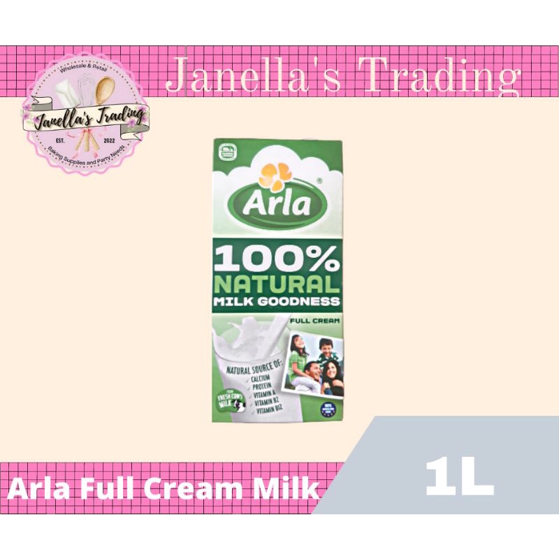 Arla Full Cream Milk 1 Liter Shopee Philippines