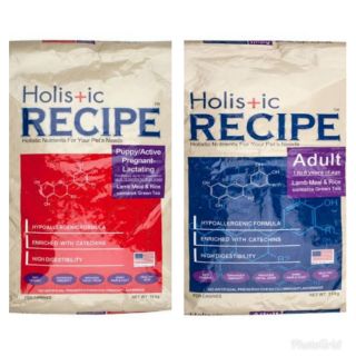 Holistic Recipe Adult & Puppy Dry Dog Food 15kg