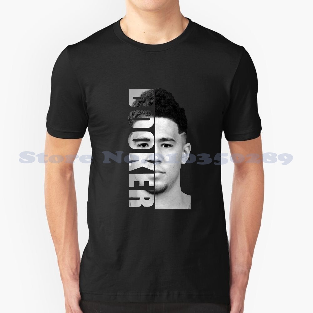 Devin Booker Blak White Vintage Tshirt T Shirts Devin Booker Booker Black And White Player Basketball Suns Phoenix Shopee Philippines